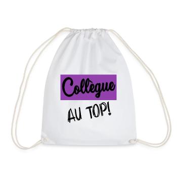 RETIREMENT. RETIREMENT. RETIRED. RETIREMENT - Drawstring Bag - white - Front