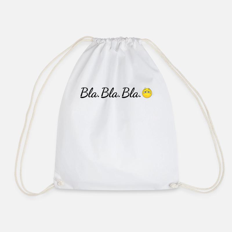 Blah Blah Blah Blabla bla - Sac de sport léger - blanc