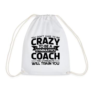 Coach Gymnastics | Cadeau coach Gymnastics !! - Sac de sport léger - blanc - Devant