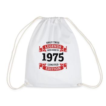 De vraies légendes sont nées en 1975 pour son 50e anniversaire - Sac de sport léger - blanc - Devant