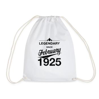 100ème Anniversaire Légendaire Février 1925 Volume 25 - Sac de sport léger - blanc - Devant