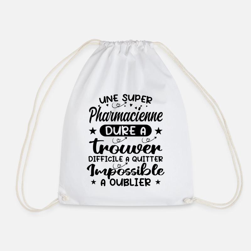 Ein Superapotheker - Apotheker Geschenk - Turnbeutel - Weiß