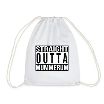 Straight Outta Mummerum | Mommenheim - Sac de sport léger - blanc - Devant