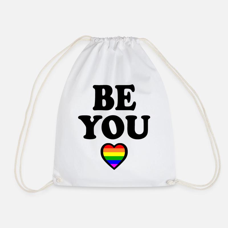 Be you - Turnbeutel - Weiß