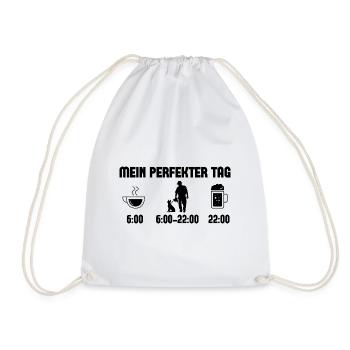 Mon jour parfait 1 - - Sac de sport léger - blanc - Devant
