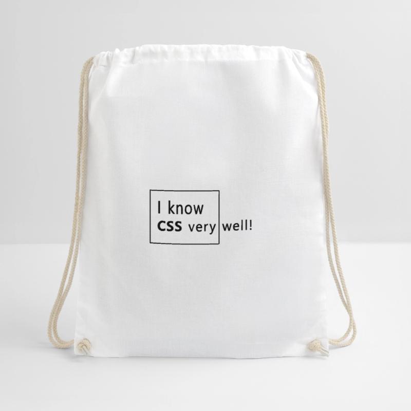 Web developer - CSS Drawstring Bag