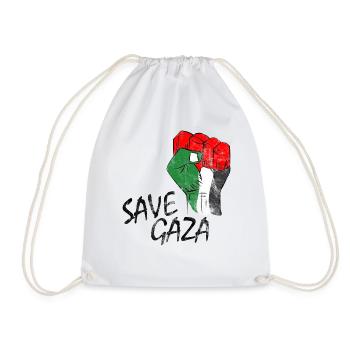 Libérez la Palestine Libérez la Liberté Palestine - Sac de sport léger - blanc - Devant