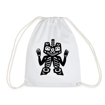 indogott - Sac de sport léger - blanc - Devant