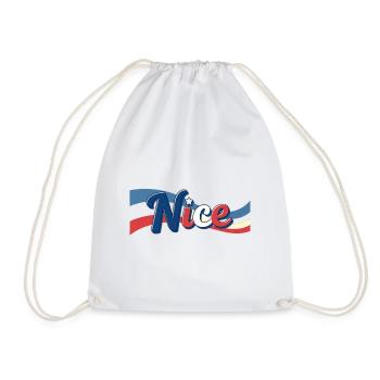 Der Glacenstand von Nizzaq - Drawstring Bag - white - Front