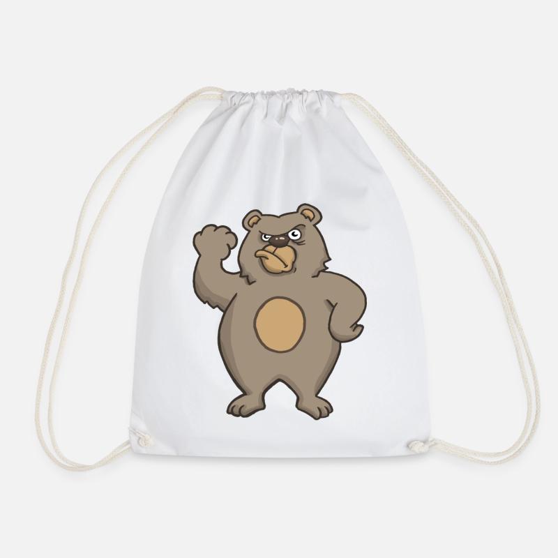 grumpybear - Turnbeutel - Weiß