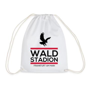 Frankfurt Waldstadion - Drawstring Bag - white - Front