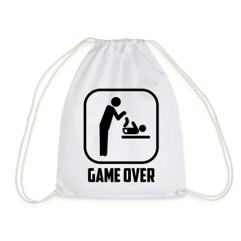 game over - Turnbeutel - Weiß - Vorne
