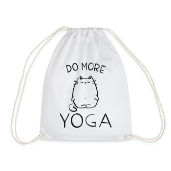 Yoga - Turnbeutel - Weiß - Vorne