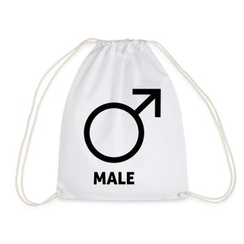 Cadeaux drôles pour hommes - Sac de sport léger - blanc - Devant