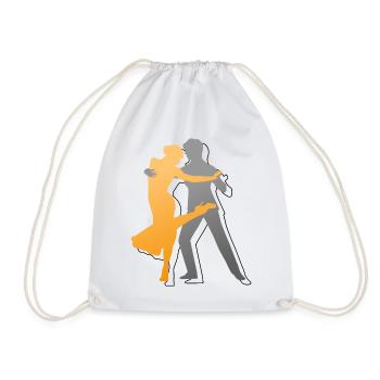 Queer Tango Argentino - Drawstring Bag - white - Front