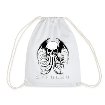 Cthulhu Gothic Weiß - Turnbeutel - Weiß - Vorne