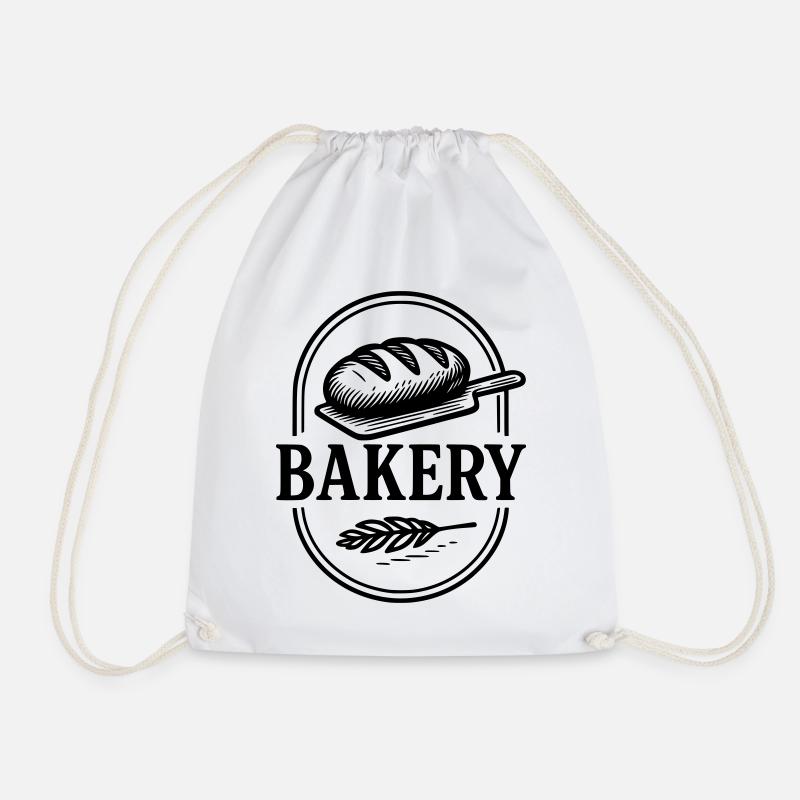 Bäckerei - Turnbeutel - Weiß