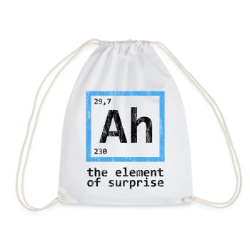 Chemise Élément De Surprise - Sac de sport léger - blanc - Devant