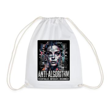 Anti Algorithme - Sac de sport léger - blanc - Devant