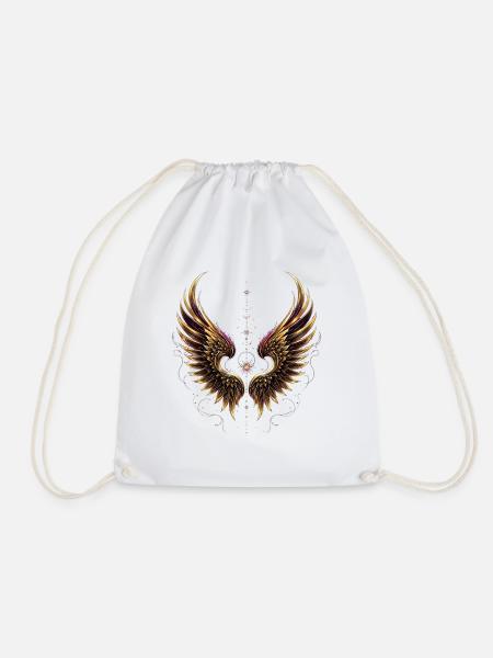 Symbol & Religion – Angel Wings - Turnbeutel - Weiß