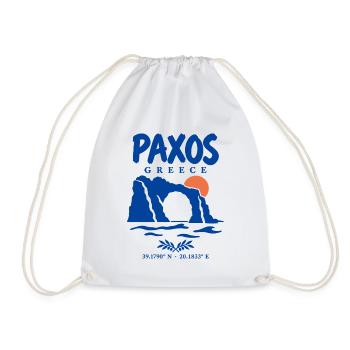 Paxos Tripitos Arch - Turnbeutel - Weiß - Vorne