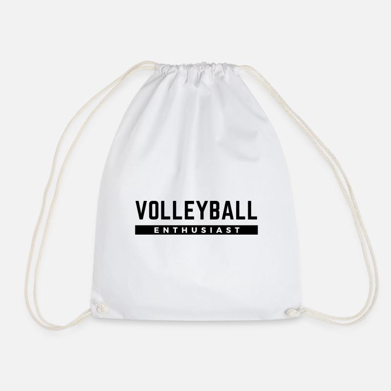 Passionné de volley-ball - Sac de sport léger - blanc