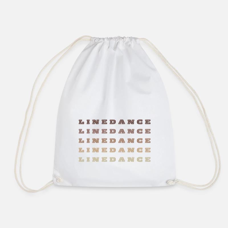 LInedance Design - Drawstring Bag - white