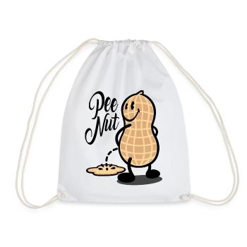 Pee-Nut - Turnbeutel - Weiß - Vorne