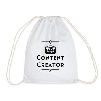Créateur de contenu créatif - Sac de sport léger - blanc - Devant