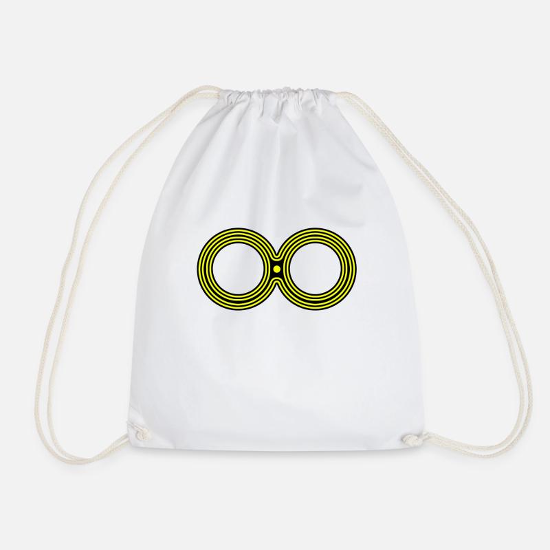 Eight Infinity 8 - Drawstring Bag - white