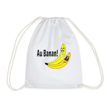Au Banan - Turnbeutel - Weiß - Vorne