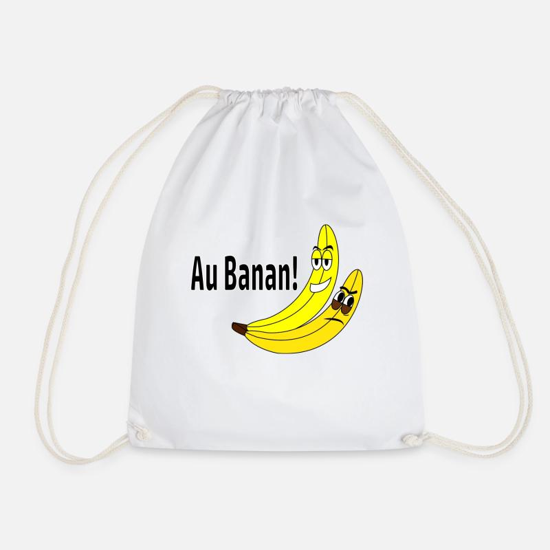 Au Banan - Turnbeutel - Weiß
