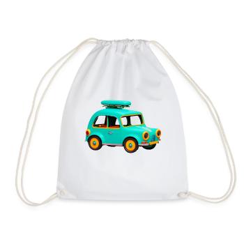 Partir en vacances - Sac de sport léger - blanc - Devant