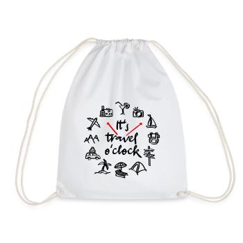 C’est l’o’clock - Sac de sport léger - blanc - Devant