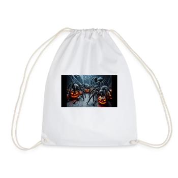 Spiders - Drawstring Bag - white - Front