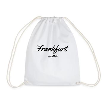 Francfort-sur-le-Main - Sac de sport léger - blanc - Devant