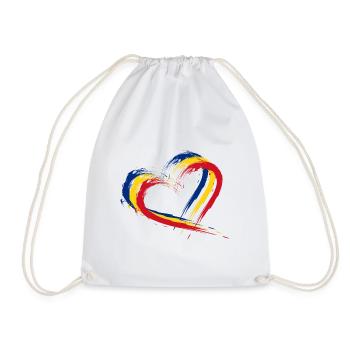 Drapeau, de, Romania., Roumanie, couleurs - Sac de sport léger - blanc - Devant