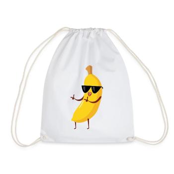 Banane Sonnenbrille Banana - Turnbeutel - Weiß - Vorne