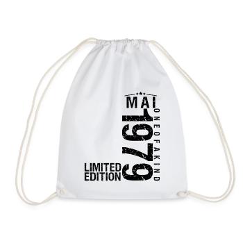 Anniversaire Mai 1979 Mai né en Mai - Sac de sport léger - blanc - Devant