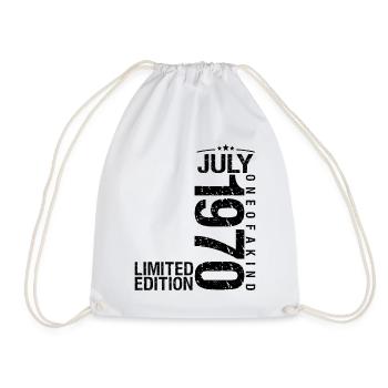 Anniversaire 1970 Juillet 1970 Juillet 1970 - Sac de sport léger - blanc - Devant