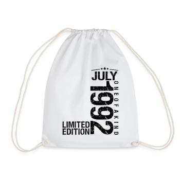 Anniversaire 1992 Juillet 1992 Juillet 1992 - Sac de sport léger - blanc - Devant