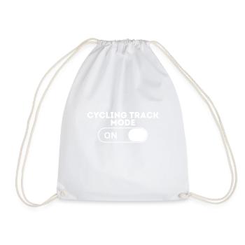 Mode piste cycliste - Sac de sport léger - blanc - Devant