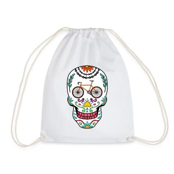 Vélo de route Sugar Skull - Sac de sport léger - blanc - Devant