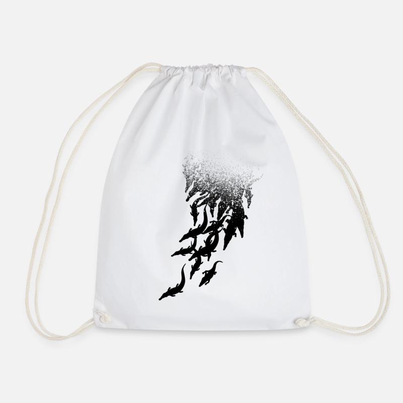 Crocodiles - Sac de sport léger - blanc