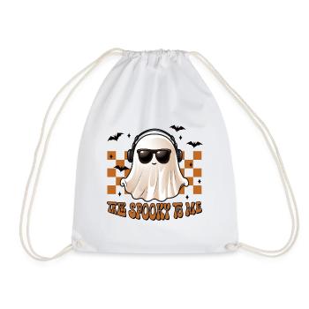 Halloween Talk Spooky To Me - Sac de sport léger - blanc - Devant