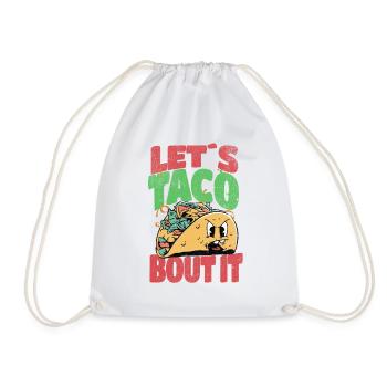 Taco - Turnbeutel - Weiß - Vorne