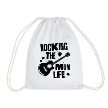 Faire basculer la vie de maman - Sac de sport léger - blanc - Devant