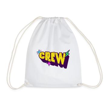 Crew - Drawstring Bag - white - Front
