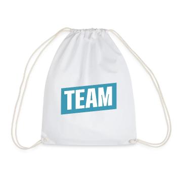 Team - Turnbeutel - Weiß - Vorne