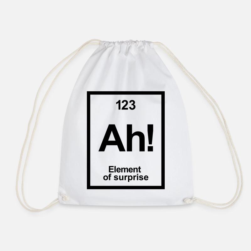 Periodic Table - Turnbeutel - Weiß